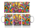 15oz mug peace sign